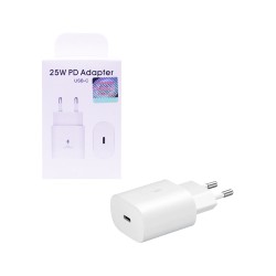 Samsung Adapter EP-TA800NBEGEU Type-C 25W White Samsung Adapter EP-TA800NBEGEU Type-C 25W White